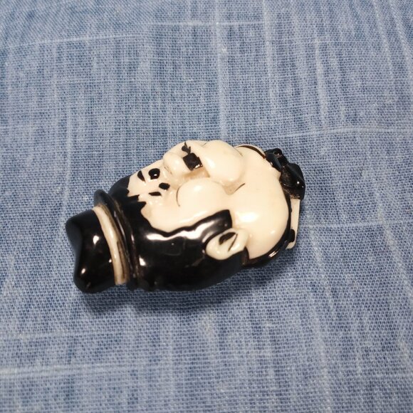 1950s Vintage Laurel Hardy Celluloid Pin - Picture 3 of 4